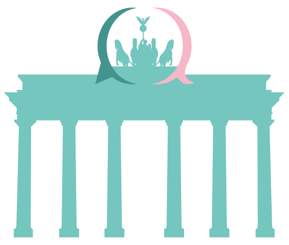 Brandenburger Tor mit SICHT.KONTAKTE Logo